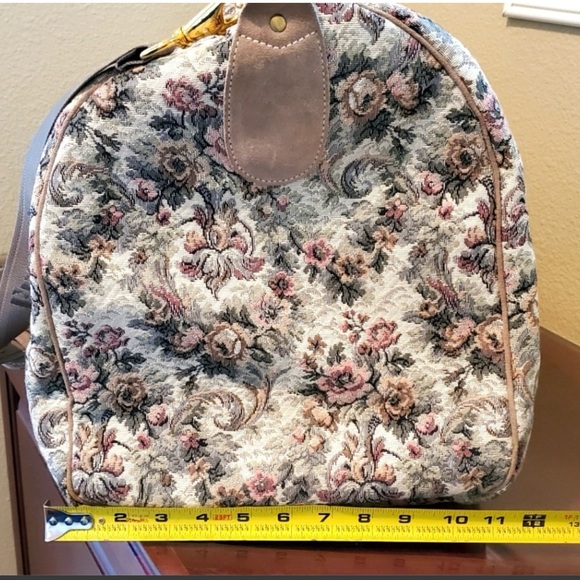 COPY - Vintage Luxury French Luggage Duffle Travel Bag - Picture 10 of 13